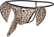 [JOCKLAND] Mens Sexy Thong Underwear Exotic Lingerie Mesh T-Back G-String Elephant Funny Underwear Joke Gag Prank Gifts