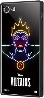 Inglem iPhone SE (3rd Generation) / iPhone SE (2nd Generation) / iPhone 8 / iPhone 7 Case Shockproof Cover KAKU Disney Disney Queen Neon Sign