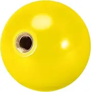 Timebid 35MM Joystick Ball Top Handle Rocker | M6 Screw Head Arcade Game Joysticks Easy-Install Replacement DIY Parts Yellow