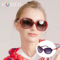 在飛比找PChome24h購物優惠-【SUNS】HORIEN海儷恩 時尚簍空結扣淑女偏光太陽眼鏡