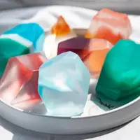 在飛比找ETMall東森購物網優惠-愛皂坊 DIY手工皂礦石造型矽膠模具 網紅寶石香皂硅膠模