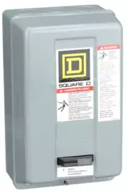 Square D 8536SBG2V02S 18A 460V~ 5HP 3P 3PH Non-Reversing Size0 Motor Starter New