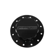 Aeroflow Screw-On Fuel Cell Cap Assembly + Bolts And Gasket Black