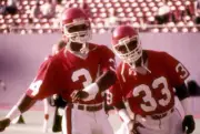 Running Back Herschel Walker and Running Back Maurice Carthon of - Old Photo
