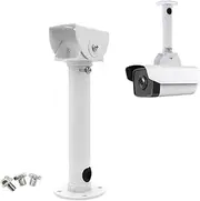 PUYREEINN Surveillance Security Camera Mount Bracket, Adjustable Universal Camera Wall Mounting Bracket for CCTV Security Cameras/IP Cameras/Dome Camera with T Shape Mount (1 Pack)