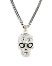 Alexander McQUEEN Jewelled Skull Necklace, 13