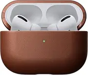Nomad Modern Leather Case for Airpods Pro 2, Tan