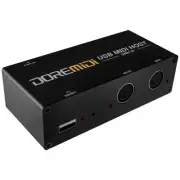 USB MIDI Host Box High Speed USB to MIDI Converter MIDI Interface(UMH-21)