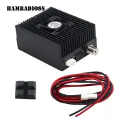 80W DMR DPM RP25 C4FM UHF 400-470MHZ Ham Radio Power Amplifier Interphone HAM