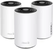 TP-Link Deco AXE5400 Tri-Band WiFi 6E Mesh System - Wi-Fi up to 7200 Sq.Ft, Enga
