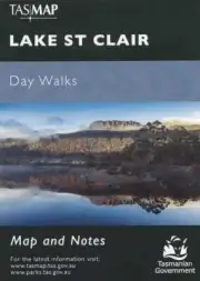 Lake St Clair Day Walks Tasmania - Map and Notes - Tasmap