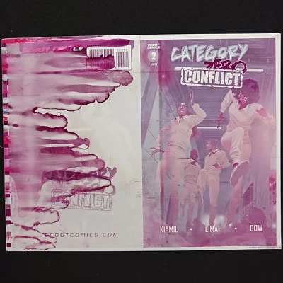 Category Zero: Conflict #2 - Cover - Magenta - Comic Printer Plate - PRESSWORKS