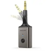 Aux Bluetooth Adapter for Car, Portable Bluetooth 5.3 Car Adapter, Rotatable ...