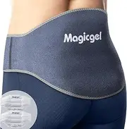 Ice Pack for Back Pain Relief | 2 Pack Reusable Lower Back Wrap for Hot or Cold Therapy | Relief for Lower Lumbar, Sciatic Nerve, Herniated or Degenerative Disc, Coccyx, Tailbone Pain
