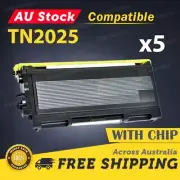 5 x Toner Black for Brother HL2040 HL2070 FAX2820 TN2025