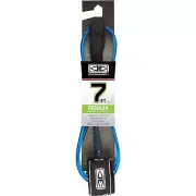 Ocean & Earth Regular Moulded Blue Surfboard Leash - 7'