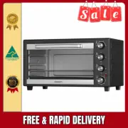 Devanti 60L Convection Oven Electric Fryer 2000W Rotisserie Bake Grill Roast HOT