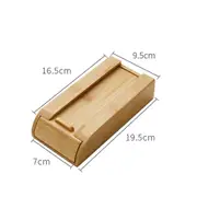 Convenient Storage Box Natural Decoration Under Desk Hidden Drawer Home Storage Stationery Container Wooden Storage,C