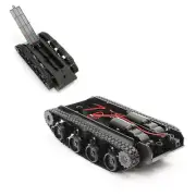 Smart Robot Tank Car Chassis Kit Rubber Track Crawler For Arduino 130 Motor√