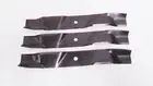 OEM Gravely Lawn Mower Mulching Blades 1 Set of 3) 04887600 READ LISTING