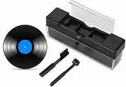 Record Cleaning Brush, Anti-Static Soft LP Record Cleaner, Dust Remover Brush with Ultra-Fine Fiber Bristles, Safe for LP CD Album Care