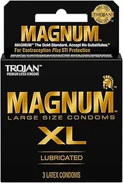 Paradise Products Trojan Magnum Xl, Extra Large Condoms, 3 Count