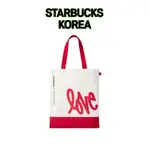 STARBUCKS [星巴克韓國] 2023 CURTIS KULG 紅色環保袋/帆布包