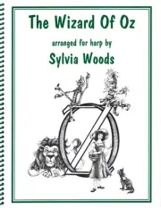 The Wizard of Oz Movie for Harp Solo Lever & Pedal Sheet Music Lyrics Book