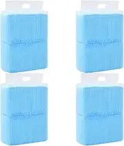 Pet Training Pads 400pcs - Highly Absorbent Non Woven Fabric Dog Toilet Training Pads, 60x45 cm, Ideal for Puppies, Older Dogs & Incontinent Dogs - 4-Layer Leak-Proof Design, Blue & White
