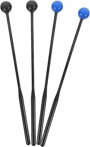 ERINGOGO 4 Pack Boys and Girls Drum Sticks Tongue Drum Mallets for Stage Lightweight Percussion Instrument Mallets