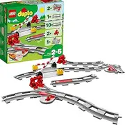 [LEGO] DUPLO® Town Train Tracks 10882 Building Toy; Train Set for Toddlers age 2-5 years old