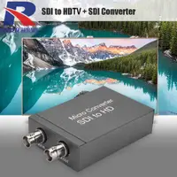 在飛比找蝦皮商城精選優惠-高清SDI轉HDMI+SDI轉換器 HD/3G-SDI支持1