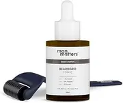 [Man Matters] Beardgro Beard Growth Tonic&Advance Derma Roller For Men|540 Micro 0.5Mm Titanium Alloy Needles|1.5% Aminexil,4% Moringa,4% Gokshura&2% Lashld| 30 Ml,170 Grams