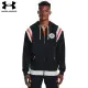 【UNDER ARMOUR】UA 男 Rival Fleece刷毛連帽外套_1366303-001(黑)