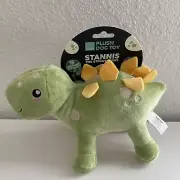 Dinosaur with Squeaker Stan the Stegosaurus | Soft Plush Pet DOG Toy FuzzYard