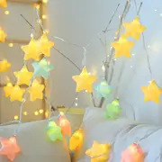 Led Crack Star Light String Christmas Party Decor Lighting Fairy String Light