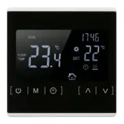 Home Smart Programmable Thermostat for Electric Floor Heating LCD Touchscreen