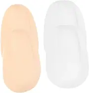 [COLLBATH] 4pcs Comfortable Hip Pads for Men 3D Sponge Inserts for Trunk Underwear Breathable and Lightweight Hip Pad Set & Skin Color 2 Each