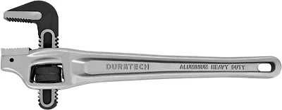 DURATECH 14-Inch Heavy Duty Aluminum Offset Pipe , 2" Jaw Capacity, Adjustable P
