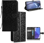 Compatible with Nokia C31 4G Case,Card Slots Holder,Compatible with Nokia C31 4G Vintage Magnetic Closure PU Leather Purse Wallet Cover Black
