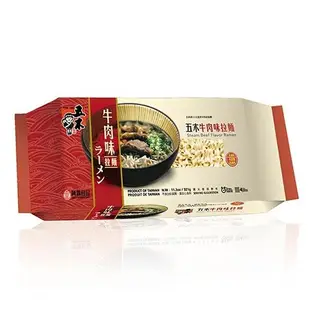 五木拉麵 (肉燥/牛肉/香菇/海鮮)(4入/321G)【愛買】