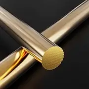 LanMaiXun 1pcs φ33mm×500mm H59 Brass Rod, Solid Brass Bar