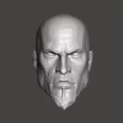 Kratos God of War custom head for Marvel Legends and other action figures