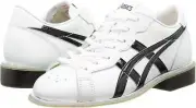 ASICS Weight Lifting Shoes 1163A006-100 Mens Size US10 White smooth Leather 2E