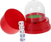 FOYTOKI 1 Set Electric Dice Cup Set Automatic Shaking Dice Container for Parties Ktv and Convenient Gaming Prop for Adults