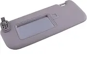 APTPKGDFDK 1 Pair Grey Left & Right Side Sun Visor with Makeup Mirror Fit for Hyundai Fit for Elantra AD 2017 2018 2019 Sun Visor