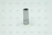 SK Hand Tools 42414 3/8" Dr. 7/16" 12pt Deep Fractional Chrome Socket