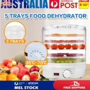 5 Trays Food Dehydrator Beef Jerky Dehydrators Fruit Pet Beef Jerky Dryer