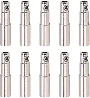 Respicefinem 10pcs 4mm Female Gold Plated Banana Connector Motor Connector Replacements for ESC Battery Ideal for Electronic Test Accessories