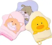 Kisangel 's Bathing Fun 4pcs Cartoon Shower Sponges Gentle Exfoliating Cleaning Supplies for Children's Bath Time Australia